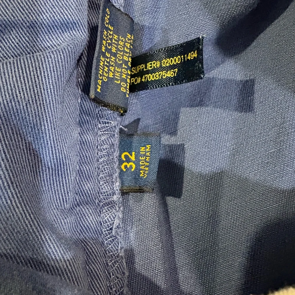 Ralph Lauren Blue Flat Front Shorts - Picture 4 of 5
